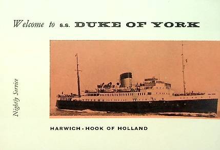 Brochure ss Duke of York British Rail
