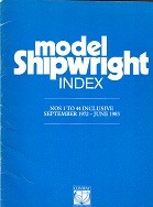 Model Shipwright Index nos 1 to 44