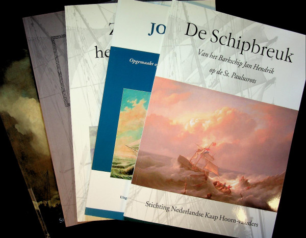Selectie 5 publicaties St. Kaap Hoorn-Vaarders