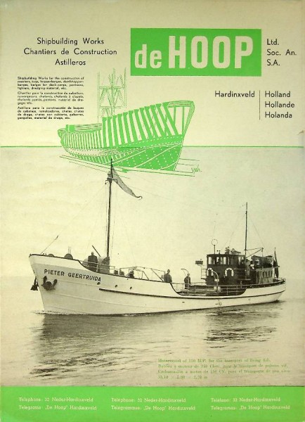 Brochure Shipbuilding Works De Hoop Hardinxveld