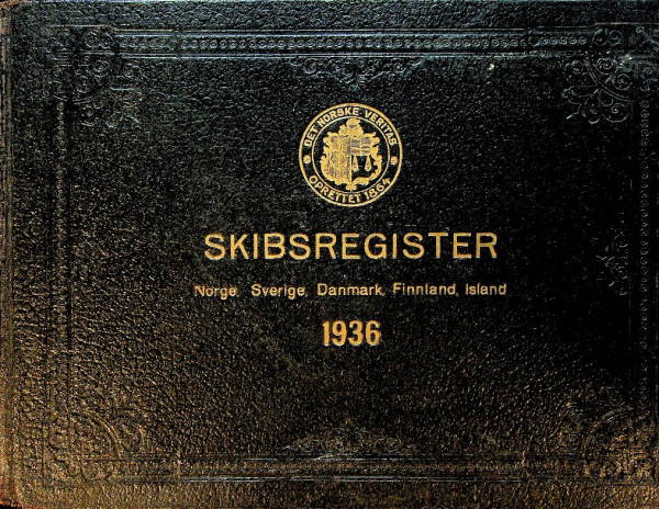 Skibsregister 1936, Det Norske Veritas