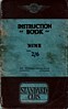 Standard Motor Company - Instructionbook of the Standard Nine