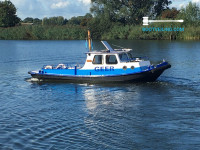NVM - Scheepsbouwtekeningen Havenwerkboot, runnersboot. Voor de bouw van dit scheepje