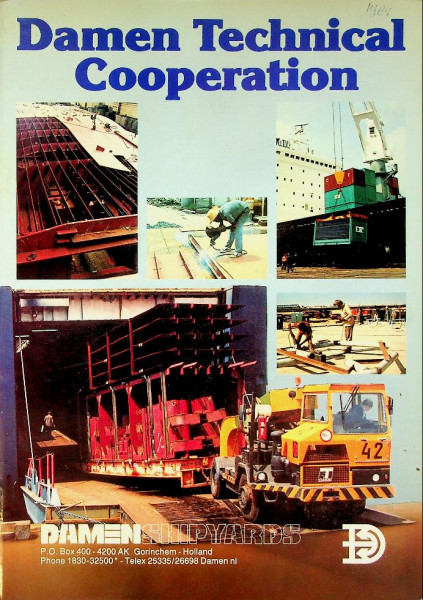 Brochure Damen Technical Cooperation 1982