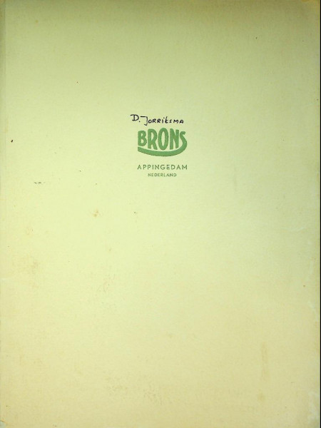 Map Brons Appingedam met dokumentatie