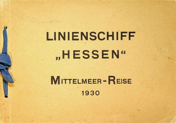 Linienschiff Hessen, Mittelmeer-Reise 1930