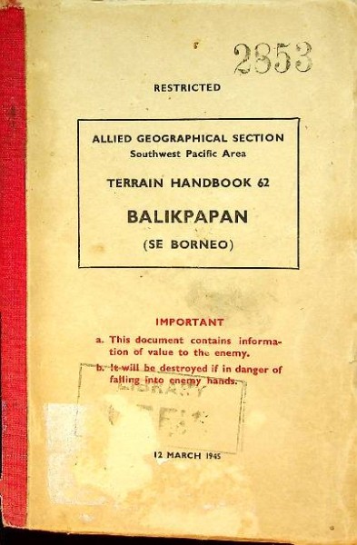 Terrain Hanbook 62 Balikpapan SE Borneo