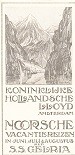 Brochure Koninklijke Hollandsche Lloyd Noorsche Vacantiereizen