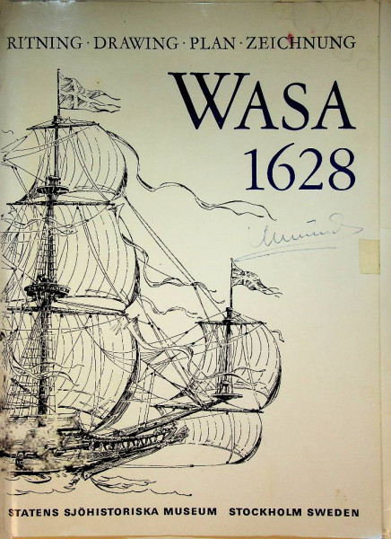 WASA 1628, Ritning, Drawing, Plan, Zeichnung