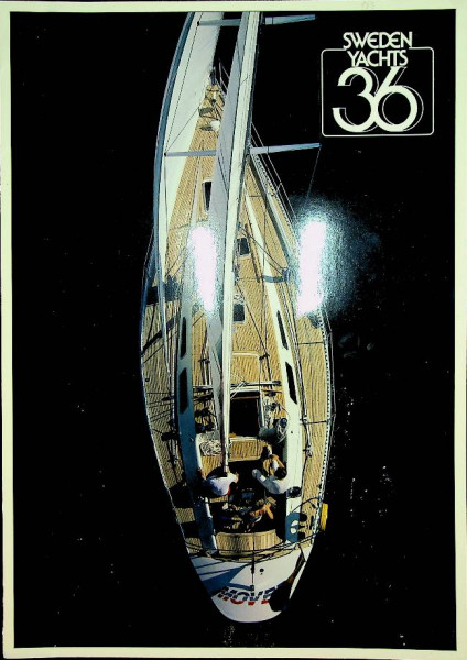 Original Brochure Sweden Yacht 36