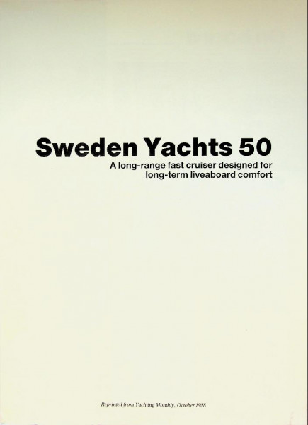 Original review Sweden Yachts 50, 1988