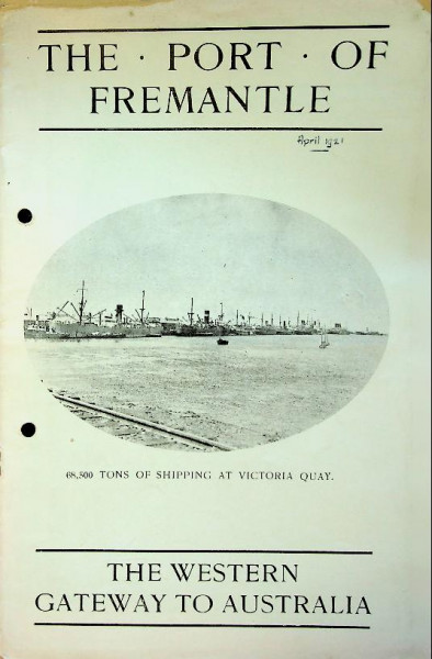 Brochure The Port of Fremantle 1921