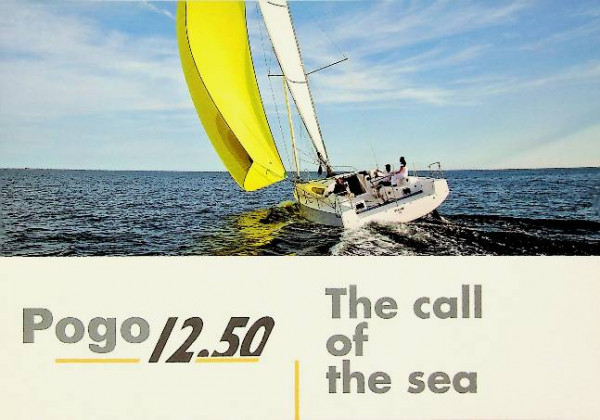 Original Brochure Pogo 12.50 Racing Yacht