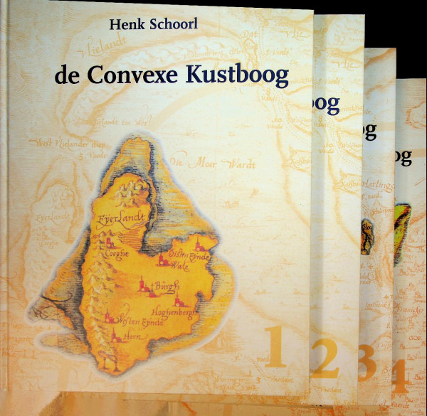 De Convexe Kustboog, 4 delen