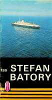 Polish Ocean Lines - Booklet TSS Stefan Batory