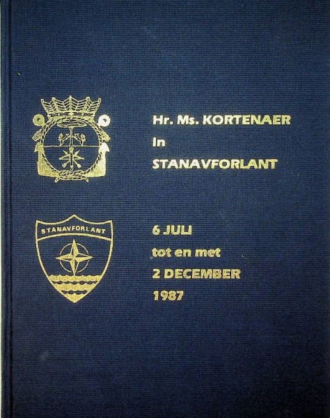 Hr.Ms. Kortenaer in Stanavforlant 1987