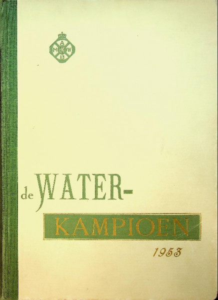 De Waterkampioen 1953, ingebonden