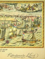 RL - Menukaart Rotterdamsche lloyd, Roterodamum 1615