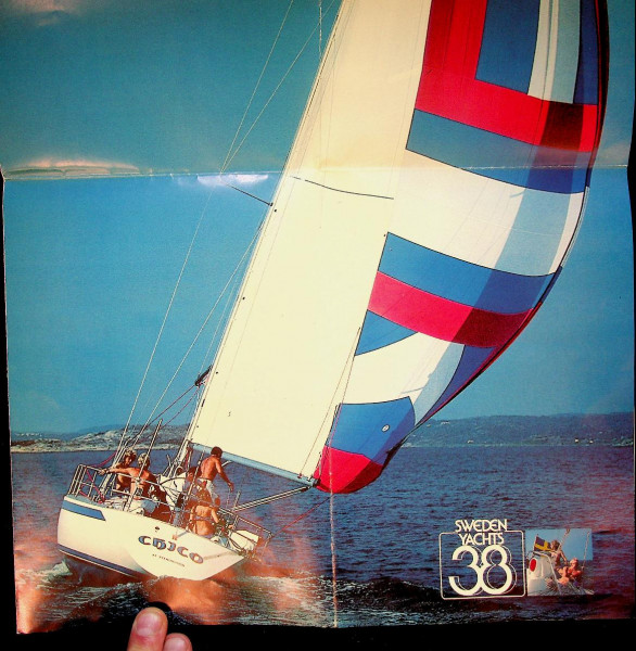 Original Poster/Brochure Sweden Yachts 38