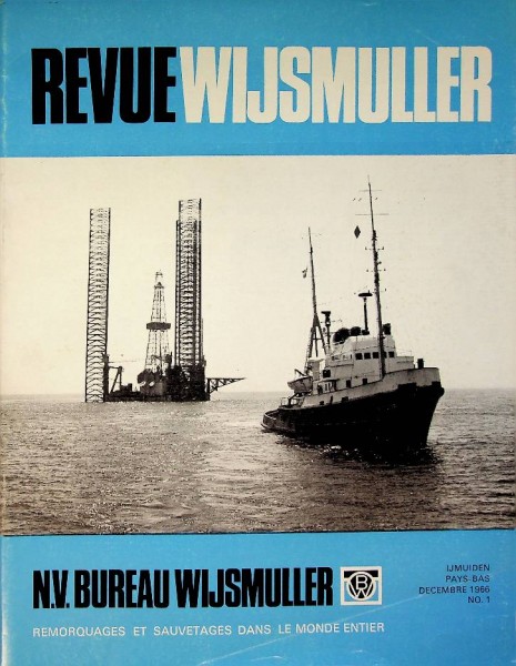 Revue Wijsmuller number 1 (French language) | Webshop Nautiek.nl