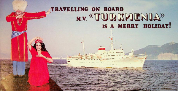 Brochure mv Turkmenia, Russian Passengership