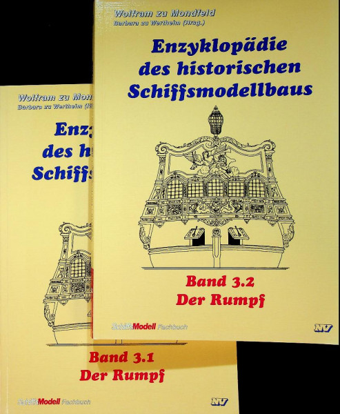 Enzyklopadie des historischen Schiffsmodellbaus, band 3.1 and 3.2