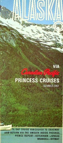 Brochure Canadian Pacific ms Princess Patricia to Alaska