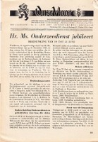 Wyt uitgevers - Speciale uitgave Onze Vloot Hr.Ms Onderzeedienst jubileert