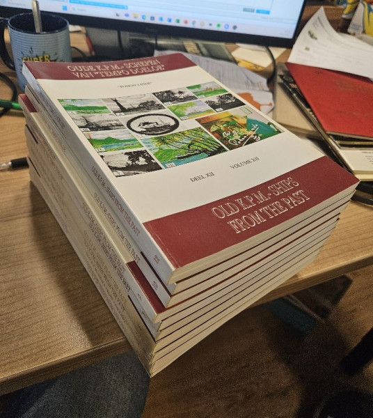 Oude KPM schepen van Tempo Doeloe (12 delen compleet)