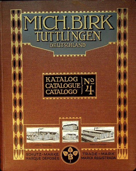 Mich. Birk Tuttlingen, Katalog No. 4