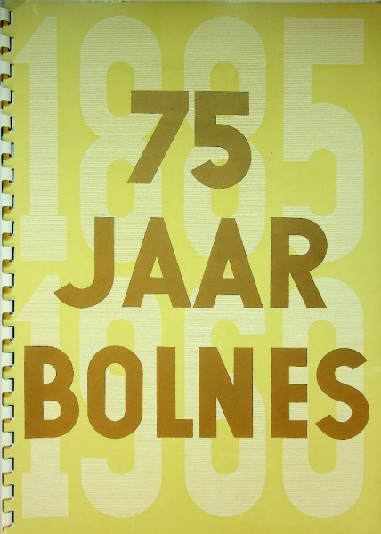 Brochure 75 jaar Bolnes Machinefabriek