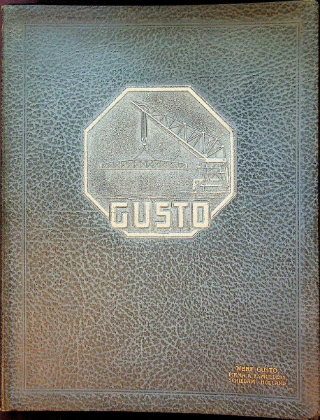 Brochure Werf Gusto 1925