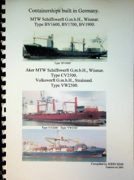 Containerships built in Germany, Wismar, Aker MTW, Volkswerft