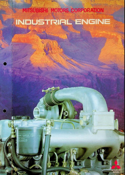 Original brochure Mitsubishi 4D31-T Engine
