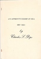 Pope, Charles S - An Apprenticeship at Sea 1917-1921