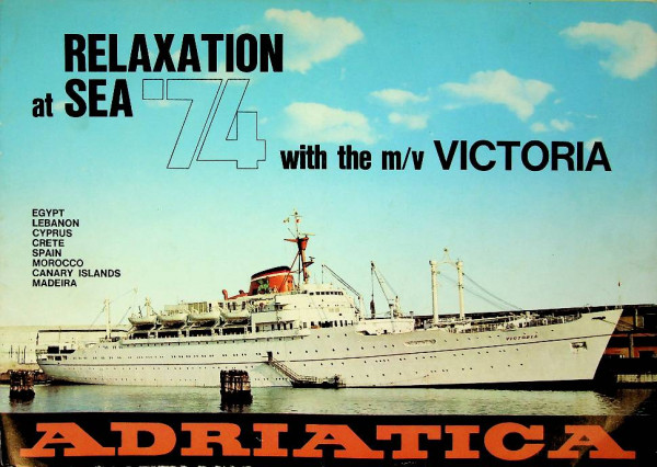 Brochure Relaxation at Sea with the MV Victoria