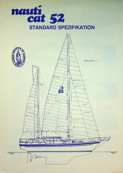 Original Specifications Nauticat 52