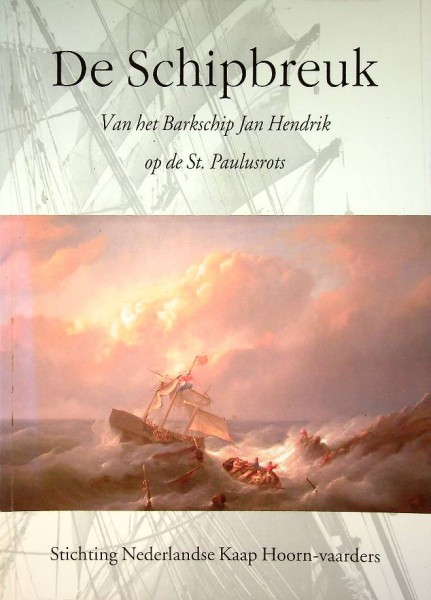 De schipbreuk van het Barkschip Jan Hendrik op de St.Paulusrots