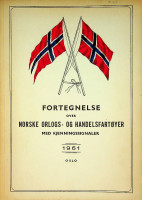 Collective - Fortegnelse over Norske-OG Handelsfartoyer 1961