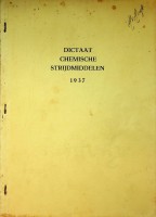 Moll, W - Dictaat Chemische strijdmiddelen 1937