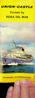 Union Castle Line - Brochure Union-Castle Reina del Mar