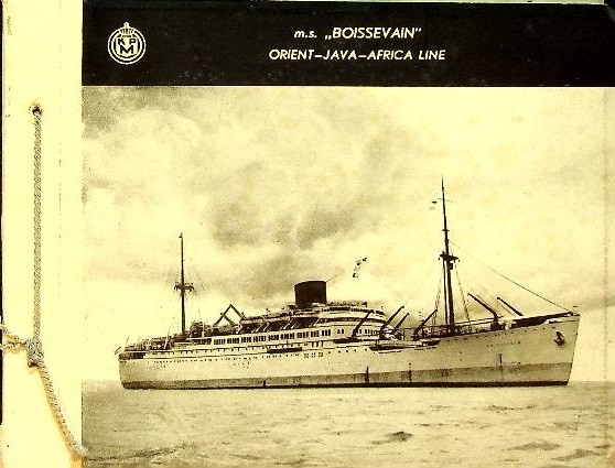 Brochure m.s. Boissevain Orient-Java-Africa Line