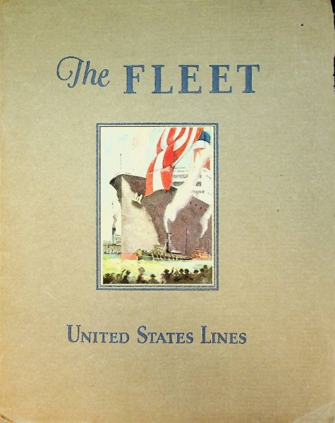 Brochure The Fleets United States Lines | Webshop Nautiek.nl