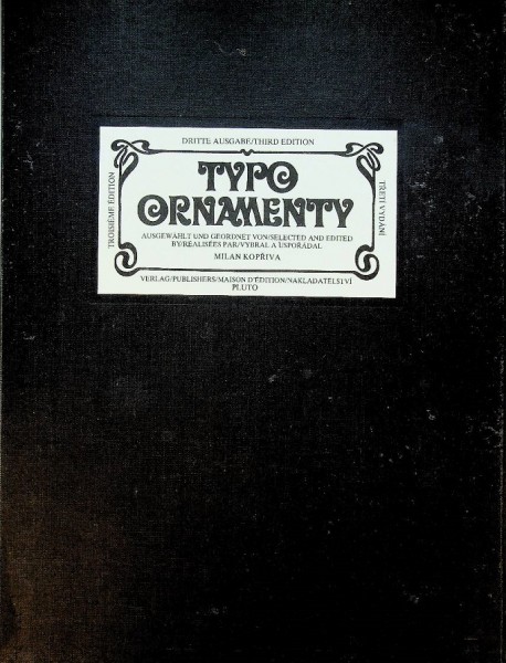 Typoornamenty, for lovers of Graphic and Typography | Webshop Nautiek.nl