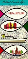 HAL - Brochure ss Nieuw Amsterdam 1962