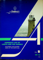 Collective - Admiralty List of Lights and Fog Signals. Southern and Eastern Sides of the North Sea