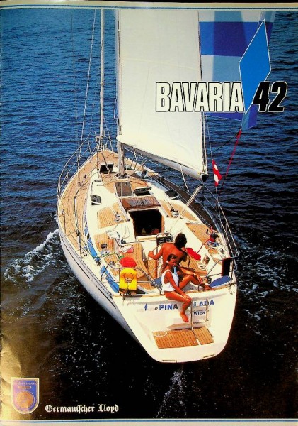 Original brochure Bavaria 42 Sailing Boat