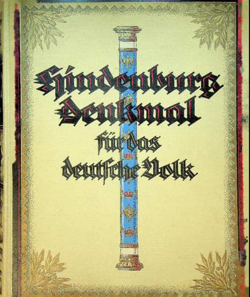 Hindenburg Denkmal fur das deutsche Volk