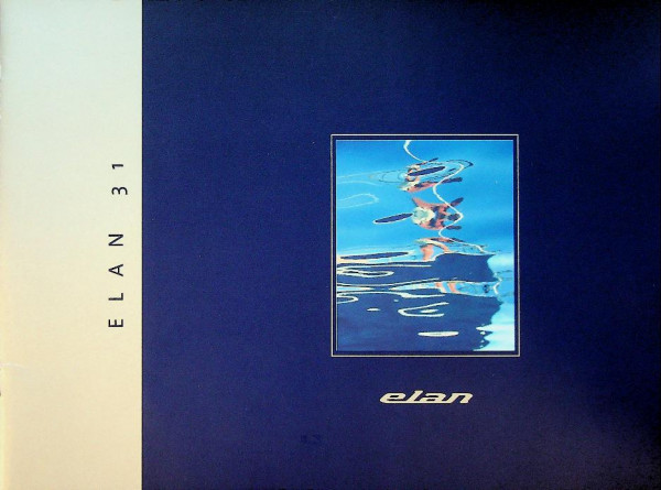 Original brochure Elan 31 Sailing Yacht