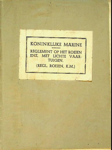 Reglement op het roeien enz., met licht vaartuigen
